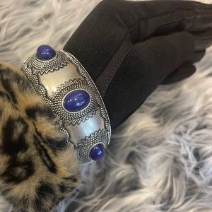 NWT Lapiz blue look with silver color bangle